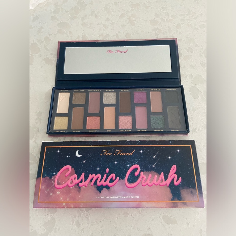 Too Faced Limited Edition-Cosmic Crush- Out Of This World Eye Shadow Palette New